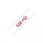 Brother | 132 | Laminated tape | Thermal | Red on clear | Roll (1.2 cm x 8 m) - 2